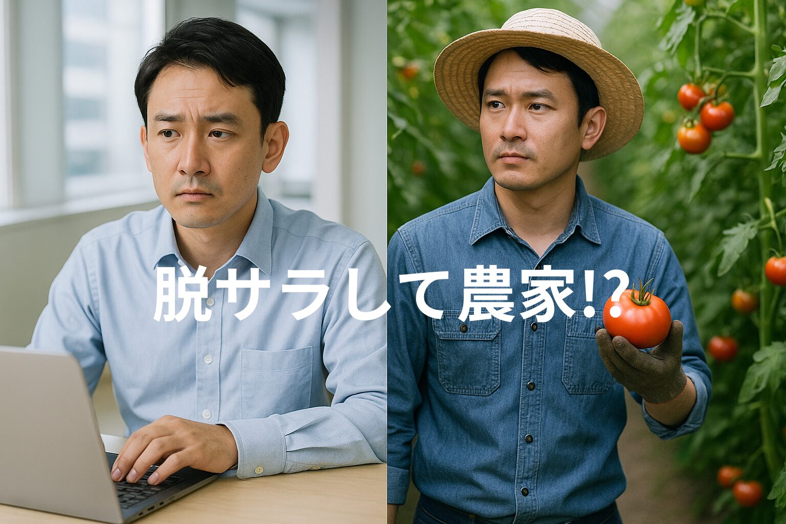 なぜITエンジニアがトマト農家に?転職を決意するまで